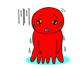 Cute Girl octopus,taako sticker #399684