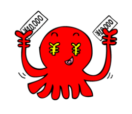 Cute Girl octopus,taako sticker #399686