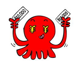Cute Girl octopus,taako sticker #399686