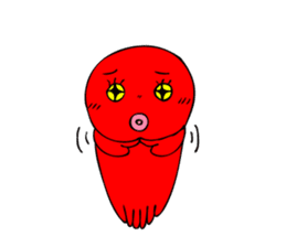 Cute Girl octopus,taako sticker #399687