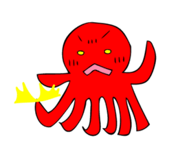 Cute Girl octopus,taako sticker #399688