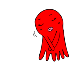 Cute Girl octopus,taako sticker #399690