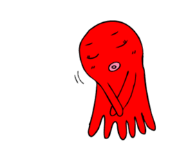 Cute Girl octopus,taako sticker #399690