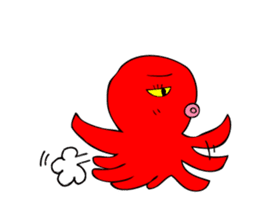 Cute Girl octopus,taako sticker #399691