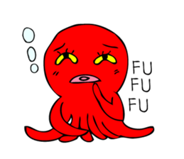 Cute Girl octopus,taako sticker #399693