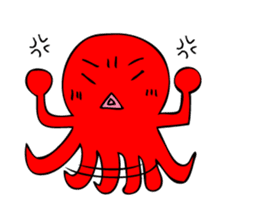Cute Girl octopus,taako sticker #399696