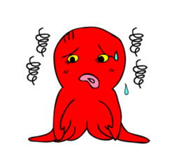 Cute Girl octopus,taako sticker #399699