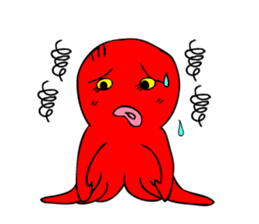 Cute Girl octopus,taako sticker #399699