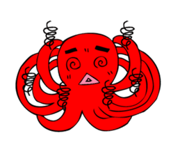 Cute Girl octopus,taako sticker #399701