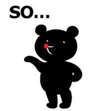 English ver. He is kurokuma sticker #399908