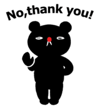 English ver. He is kurokuma sticker #399909