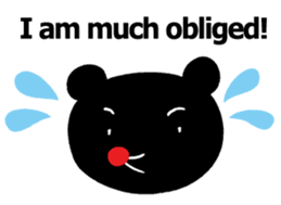 English ver. He is kurokuma sticker #399923