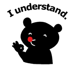 English ver. He is kurokuma sticker #399935