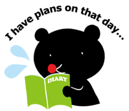 English ver. He is kurokuma sticker #399940