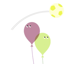 Balloon Friends vol.3 sticker #400240