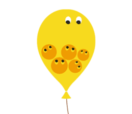 Balloon Friends vol.3 sticker #400245