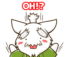 CHONMAGE TAIL -EDO CATS-(ENGLISH) sticker #400334