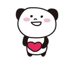 simple panda sticker #400665