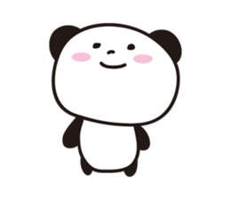 simple panda sticker #400666