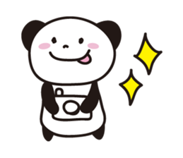 simple panda sticker #400669