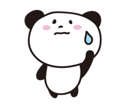 simple panda sticker #400672