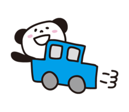 simple panda sticker #400673