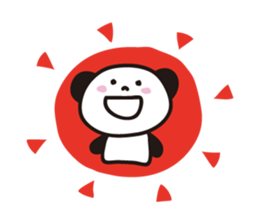 simple panda sticker #400675