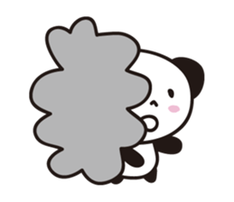 simple panda sticker #400676