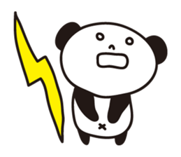 simple panda sticker #400678