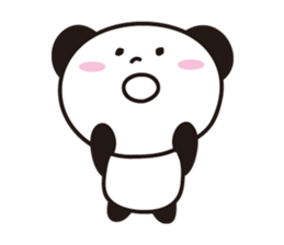 simple panda sticker #400679