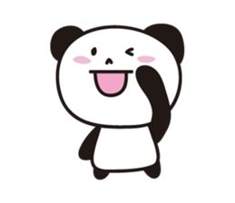 simple panda sticker #400680