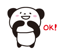 simple panda sticker #400682