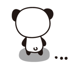 simple panda sticker #400685