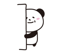 simple panda sticker #400686