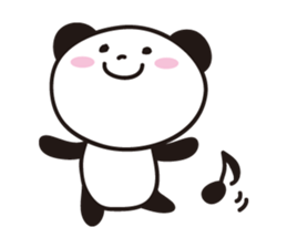 simple panda sticker #400687