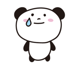 simple panda sticker #400690
