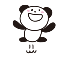 simple panda sticker #400691