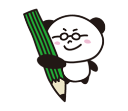 simple panda sticker #400694