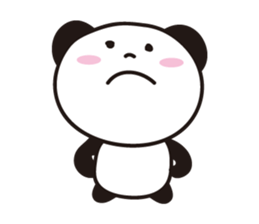 simple panda sticker #400695