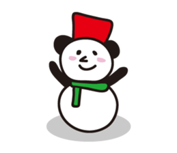 simple panda sticker #400697