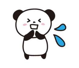 simple panda sticker #400699