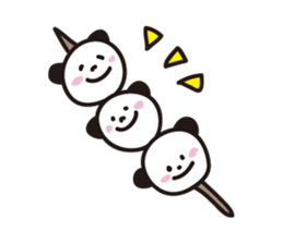 simple panda sticker #400701
