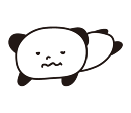 simple panda sticker #400702