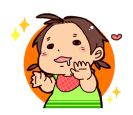 Daily life of the Baby STAMP sticker #400785