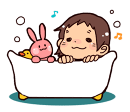Daily life of the Baby STAMP sticker #400815