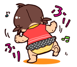 Daily life of the Baby STAMP sticker #400823