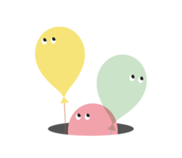 Balloon Friends vol.2 sticker #400909