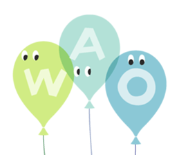 Balloon Friends vol.2 sticker #400939