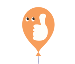 Balloon Friends vol.2 sticker #400941
