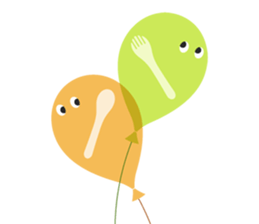 Balloon Friends vol.2 sticker #400944